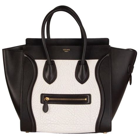 celine black white bag|where are celine bags sold.